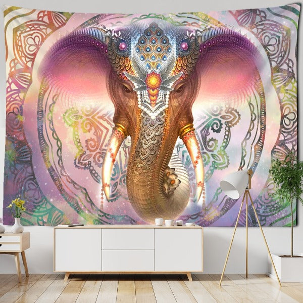 tapeçaria do elefante sagrado