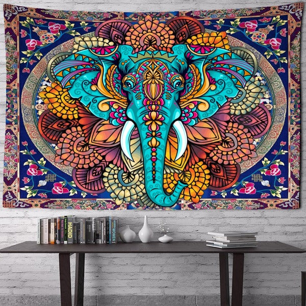 tapeçaria do elefante sagrado